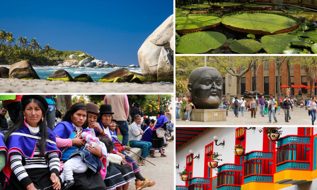 Colombie lieux d'intérêt