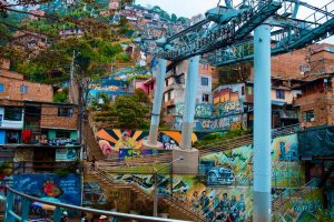 Medellin et graffiti