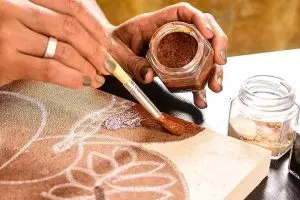 Barichara peinture Colombie